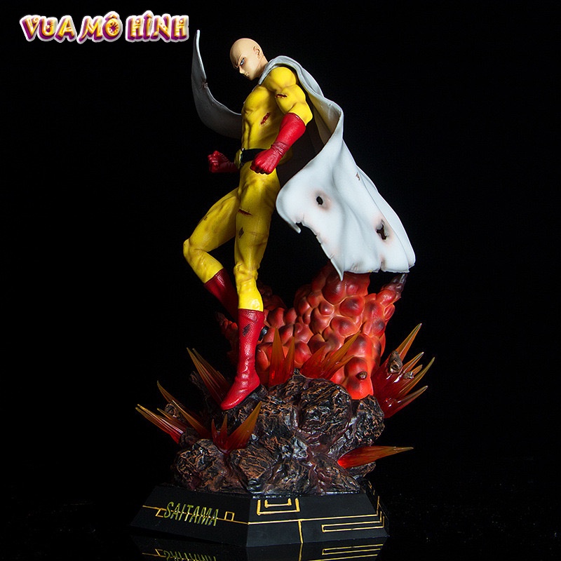 Mô hình ONE PUNCH MAN - Mô hình nhân vật Saitama trạng thái chiến đấu cực chất cao 40cm