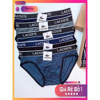 Quần Lót Nam Quần Boxer Nam Quần Sịp Đùi Nam Lacoste Hàng VNXK Cao Cấp
