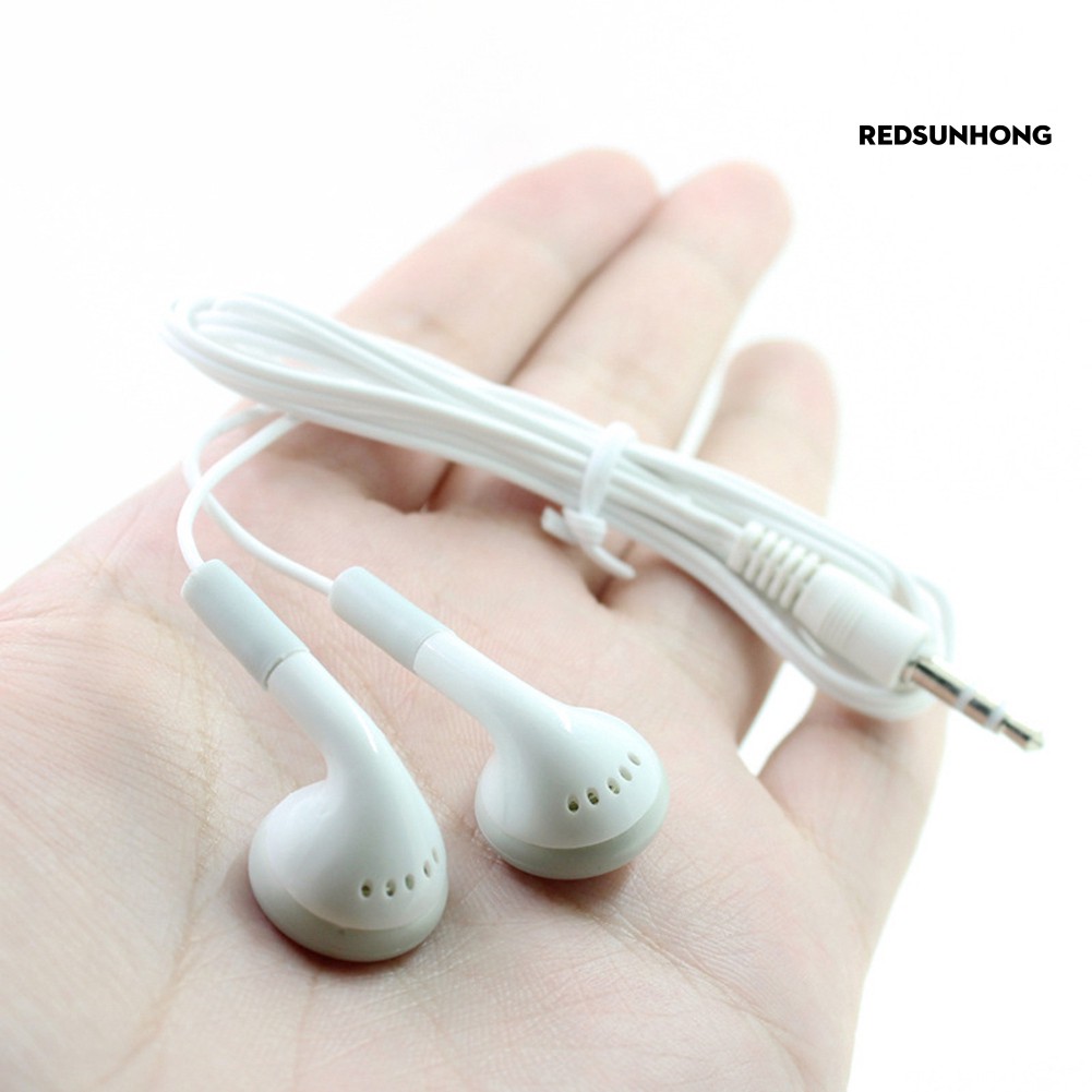 Tai Nghe Nhét Tai Redsu 3.5mm Cho Điện Thoại / Máy Tính Bảng / Mp3 / Mp4