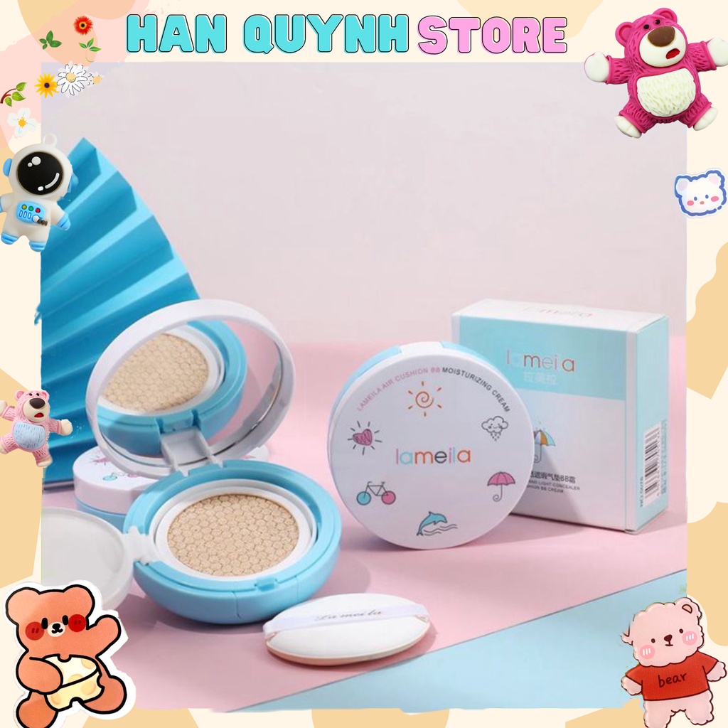 Phấn Nước BB Hoạt Hình Mẫu Mới Lameila Air Cushion No.5078 Giúp Gương Mặt Đẹp Không Tì Vết