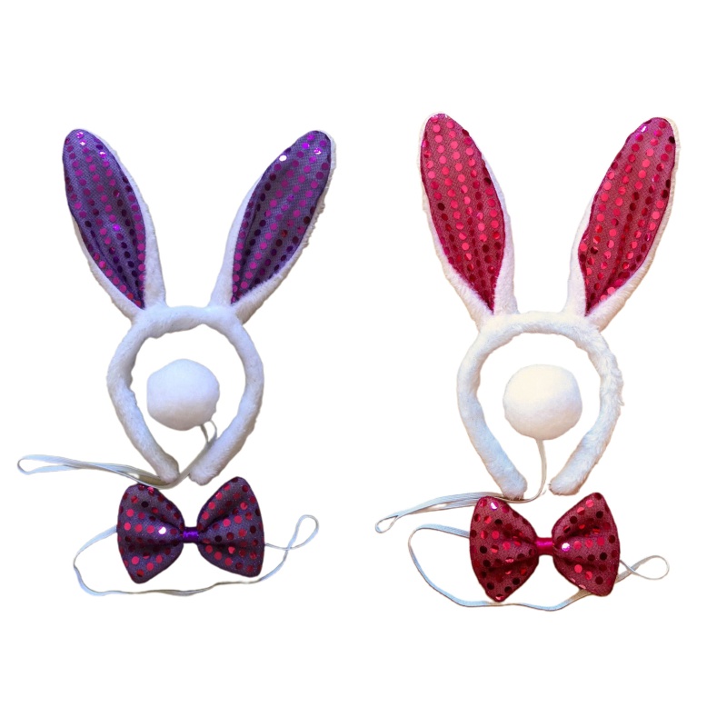 ✿ Băng Đô Tai Thỏ Hóa Trang Halloween