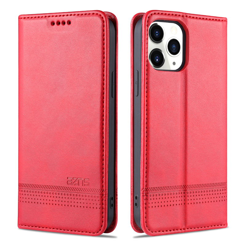 Bao Da Nắp Gập Kiêm Ví Tiền Có Ngăn Đựng Thẻ Chất Lượng Cao Cho Iphone12 Mini 11 Pro Xs Max Xr