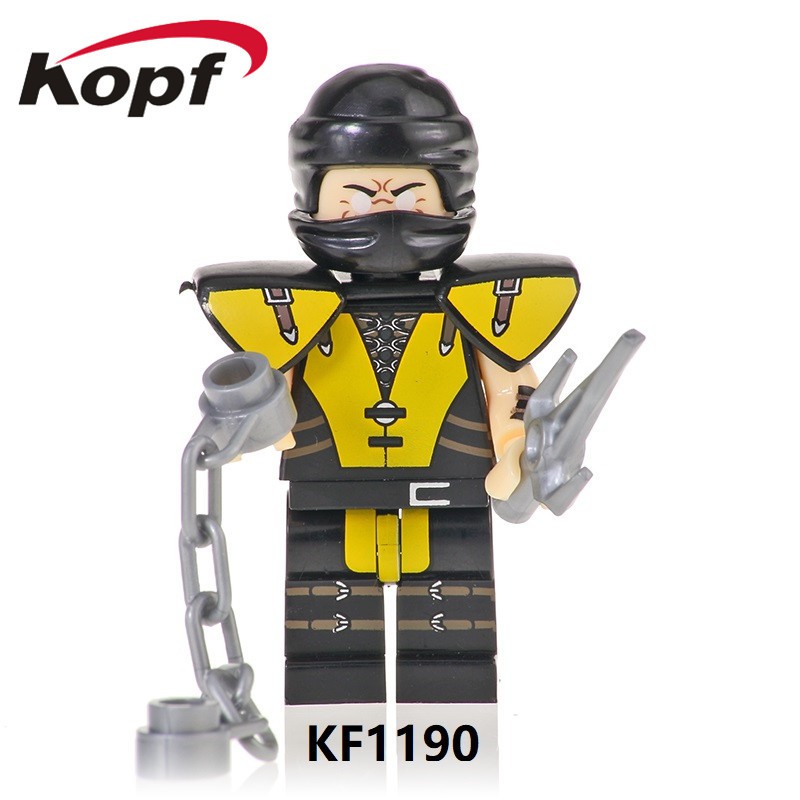 Minifigures Các Mẫu Nhân vật Game Rồng Đen - Mortal Kombat KF6094