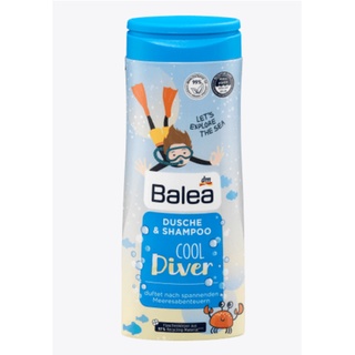 Sữa tắm gội cho bé trai Balea Cool Diver 300ml - Hàng nội địa Đức