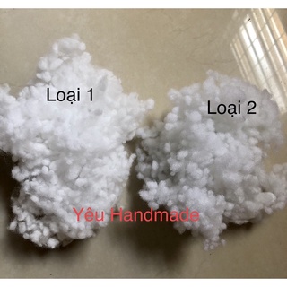 Bông gòn bi nhồi thú bông loại 1