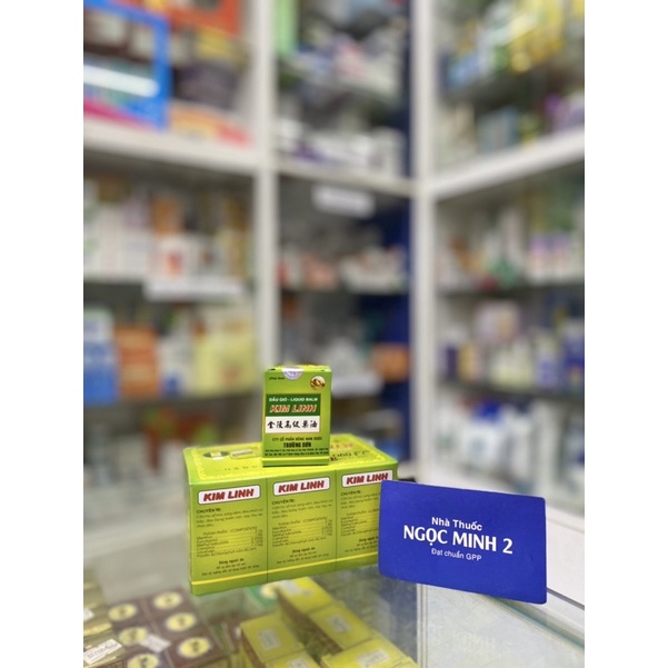 ✅ [Chính Hãng]Dầu Gió Kim Linh chai 6ml Trường sơn