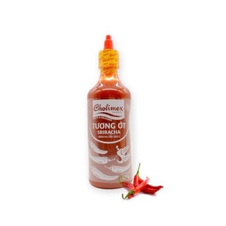 Tương ớt sriracha 520g - chilli sauce sriracha ăn kèm với pizza hamburger 100% màu ớt tự nhiên | moonmilk_vn