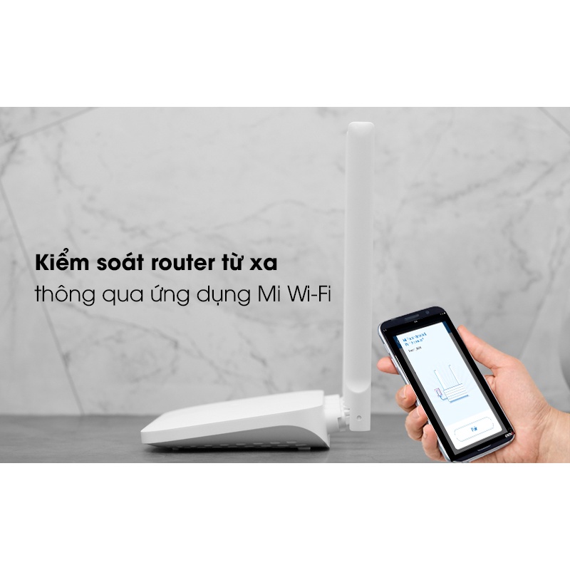 (*)GIAO HỎA TỐC BỘ PHÁT WIFI Xiaomi Router 4C - 4 Râu [Bản Tiếng Anh]