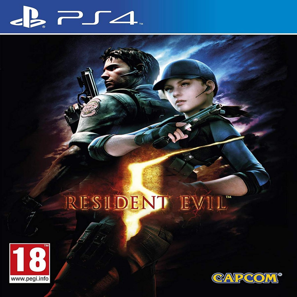 [Mã ELHAMS5 giảm 6% đơn 300K] Đĩa Game PS4 - Resident Evil 5