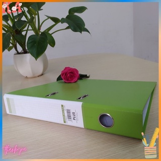 File càng cua- File còng bật 5cm Plus xanh cốm