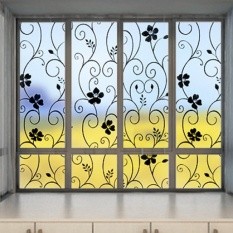 Giấy dán kính hoa dây đen khổ 45cm | BigBuy360 - bigbuy360.vn