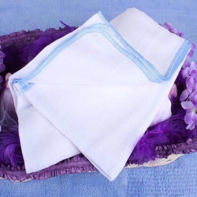 Khăn tắm xô 4 lớp 6 lớp, bo viền xung quanh, vải xô cotton mềm mại thẩm hút tốt, an toàn cho da bé