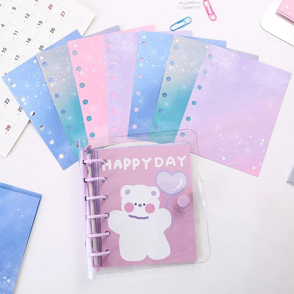Sổ Tay 6 Vòng In Hình Thần Tượng Kpop Dành Cho Học Sinh