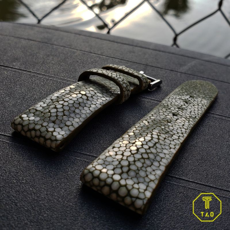 Dây đôngc hồ handmade da cá đuối cao cấp