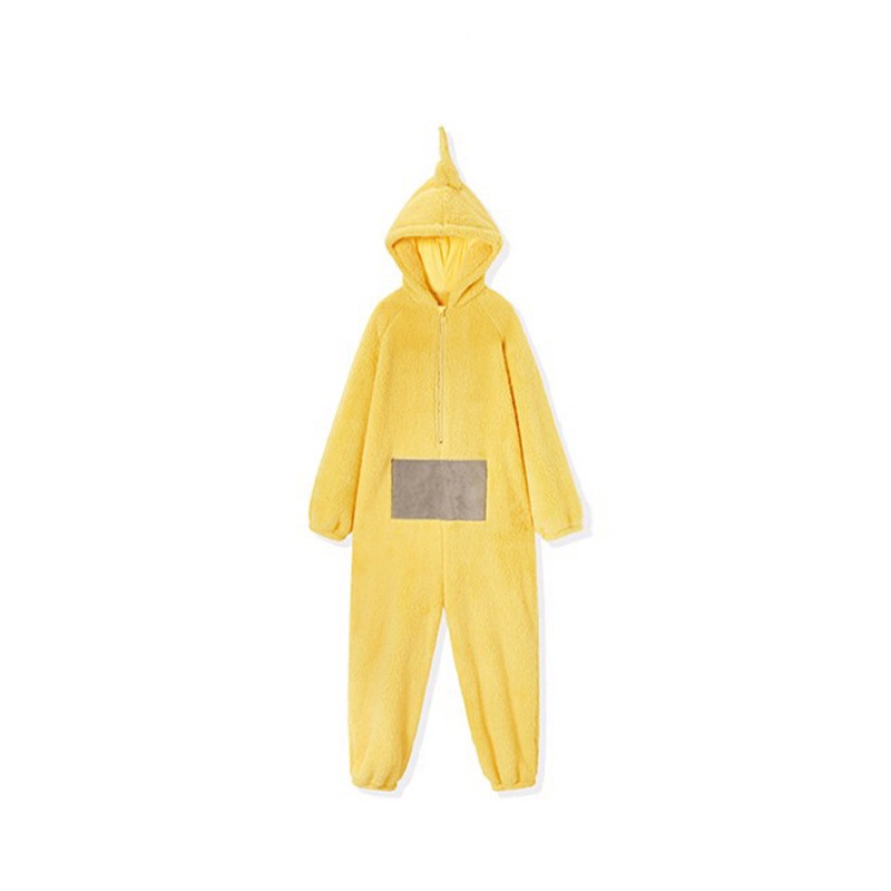 Anime Teletubbies Dipsy Laa Po Tinky Winky Cosplay Coral Velvet Sleepwear Halloween kid gift