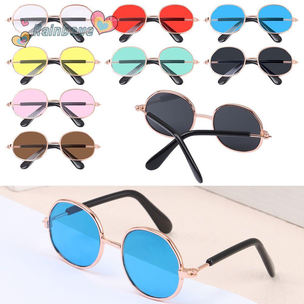 Kính mắt nhiều màu sắc tùy chọn đồ chơi sành điệu dành cho búp bê