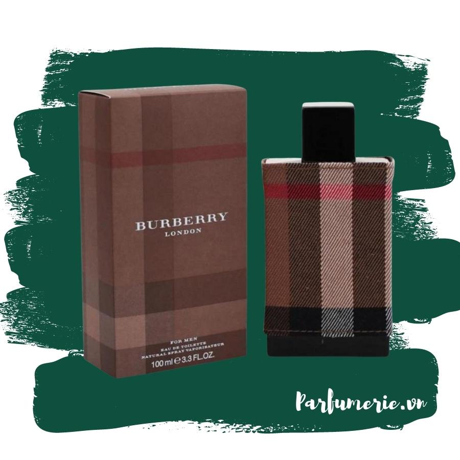 Nước hoa nam Burberry London trầm ấm, lịch lãm, phong trần