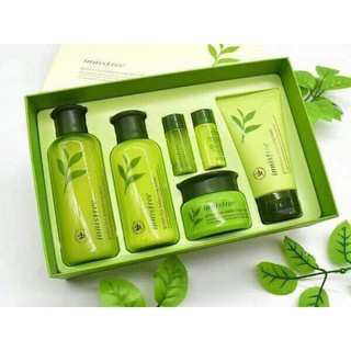 ⭐️⭐️⭐️[KÈM QUÀ TẶNG]: Bộ sản phẩm Innisfree Green Tea Balancing Special Skin Care chính hãng 100%