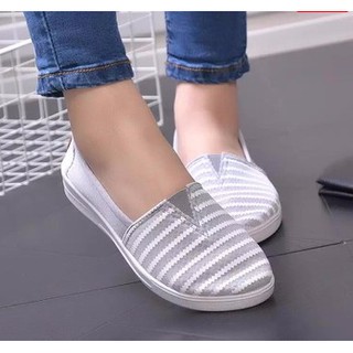 GIÀY KẺ SỌC SLIP-ON