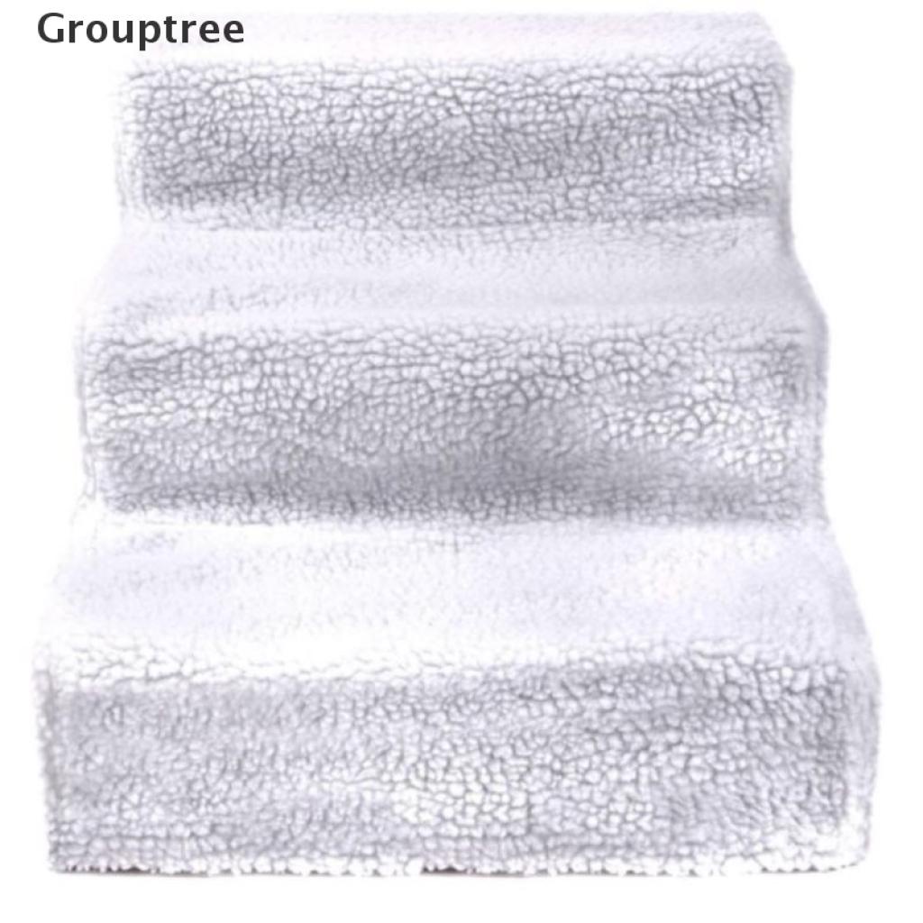 Bậc Thang Gỗ 3 Bước Cho Thú Cưng