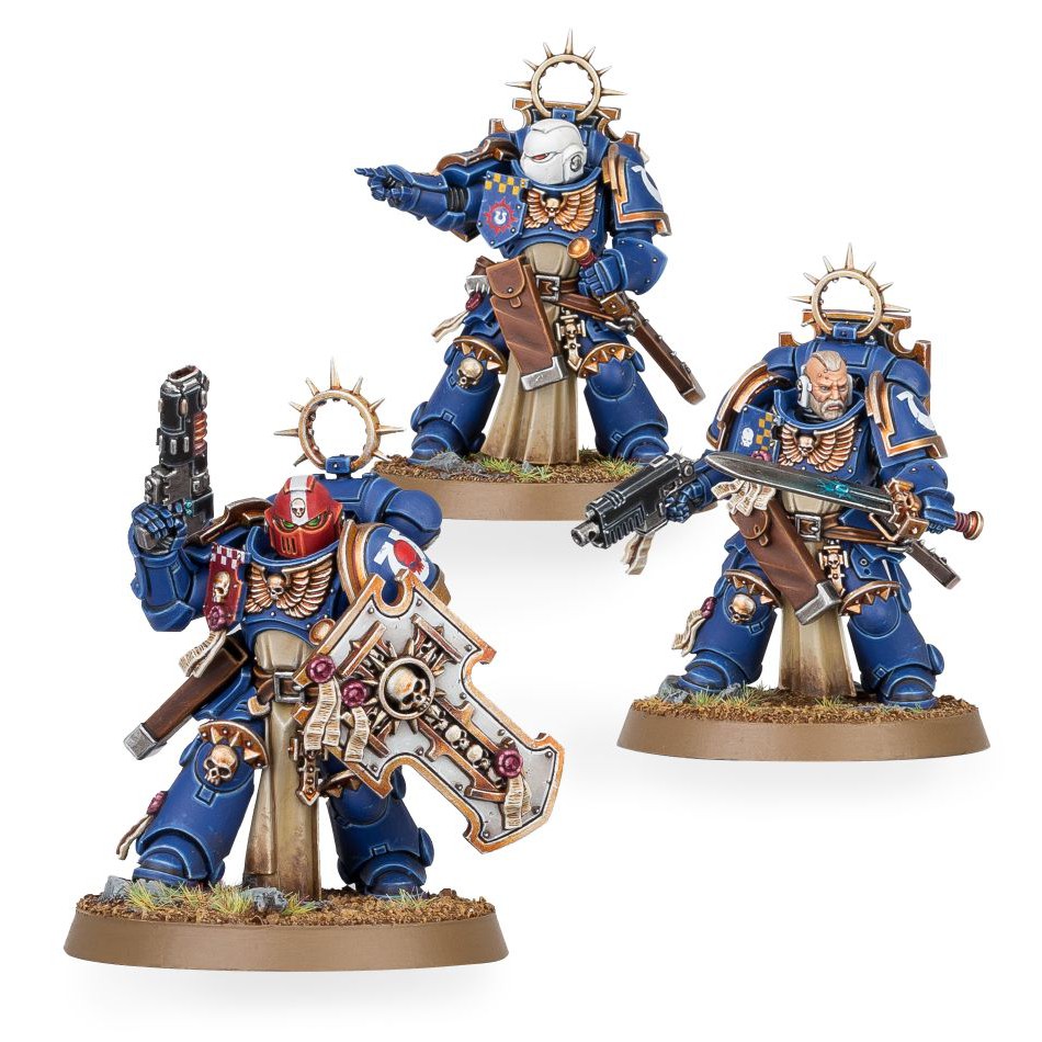 Mô hình nhân vật Warhammer 40k Space Marines Bladeguard Veterans