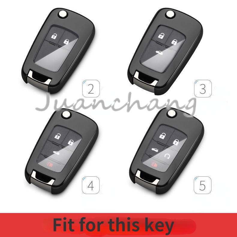Vỏ Tpu Bọc Chìa Khóa Điều Khiển Từ Xa Cho Xe Hơi Chevrolet Cruze Aveo colorado Trax Sail Malibu Captiva Opel Vauxhall Astra J Corsa Insignia