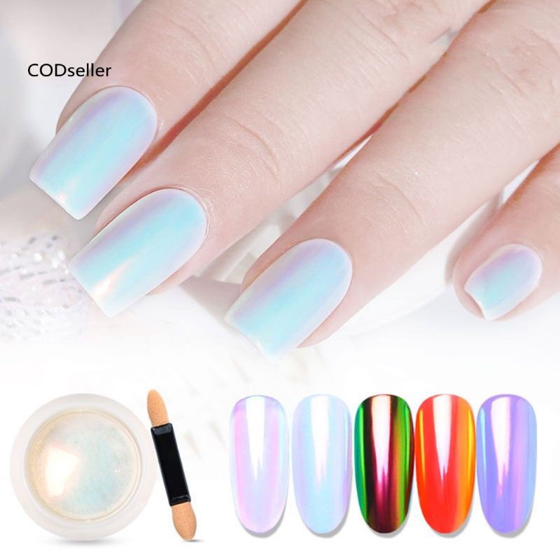 Tráng Gương ngọc trai trang trí móng nail- manh219
