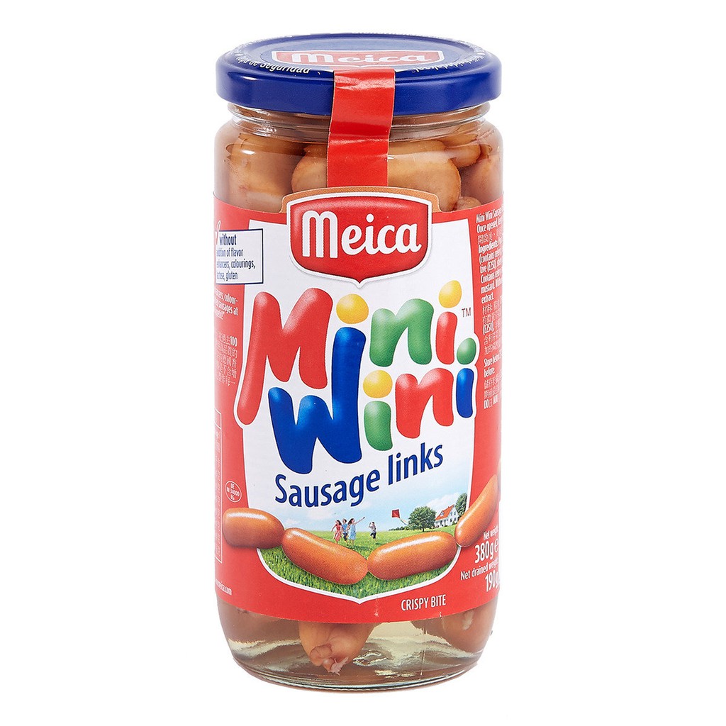 Xúc xích MEICA MINI WEINI SAUSAGE 380GR