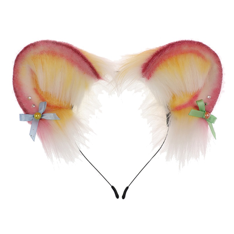 Băng Đô Tai Mèo Lông Xù Đáng Yêu Dành Cho Bé Chụp Ảnh