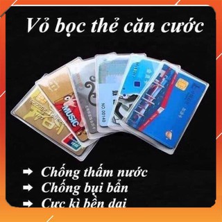 Combo 5 - 10 vỏ bọc thẻ căn cước công dân - vỏ bọc cccd
