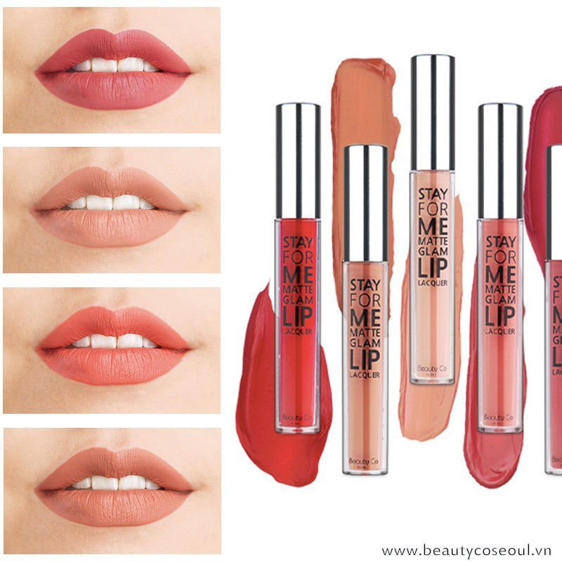 Son lì SON KEM LÌ STAY FOR ME MATTE GLAM LIP LACQUER BEAUTY CO SEOUL MPPN00248