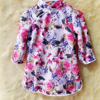 Sườn xám cho bé gái