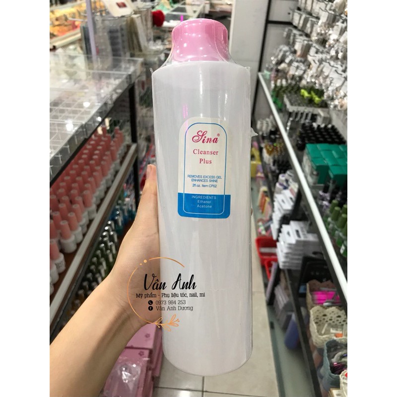 Nước Lau Gel Sina 1000ml Nắp Hồng