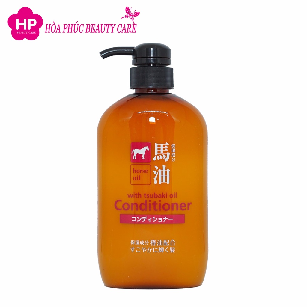 Dầu Xả Phục Hồi Tóc Hư Tổn Cosme Station Horse Oil Conditioner Chiết Xuất Từ Tinh Dầu Ngựa (Chai 600ml)