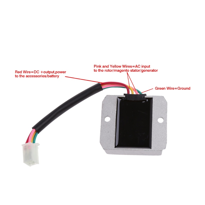 Bộ Điều Chỉnh Điện Áp 4 Dây ATV GY6 50 150cc