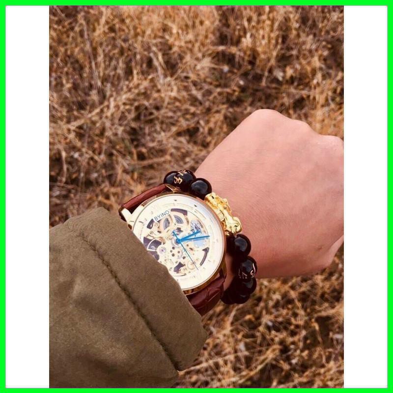 [ Đồng Hồ Nam ] ĐỒNG HỒ BiYINO  CƠ DÂY DA CAO CẤP CHÍNH HÃNG | BigBuy360 - bigbuy360.vn