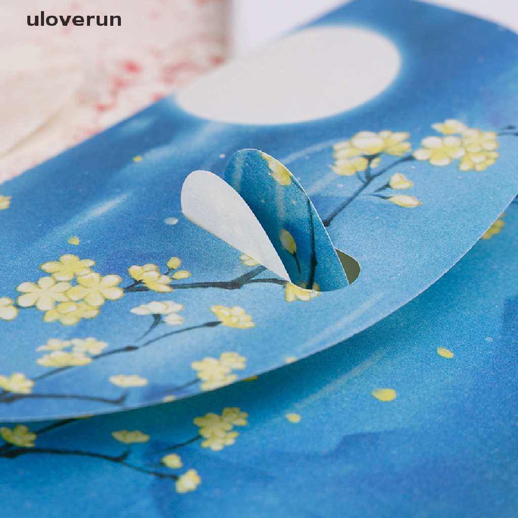 Set 10 Bìa Thư Mini Bằng Giấy Phong Cách Cổ Điển