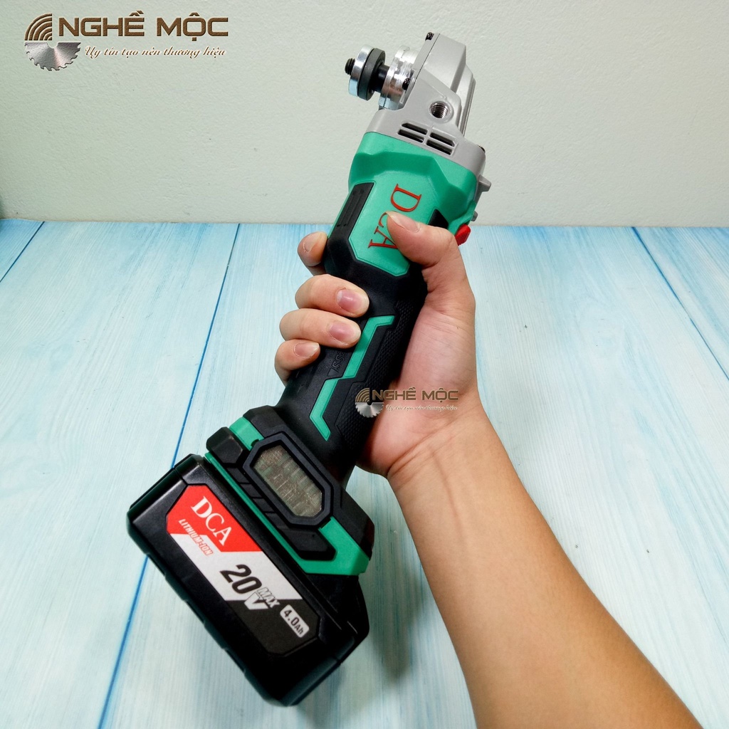 Máy mài pin DCA ADSM03-100 không chổi than chính hãng máy cắt dùng pin DCA ADSM03 Nghề Mộc
