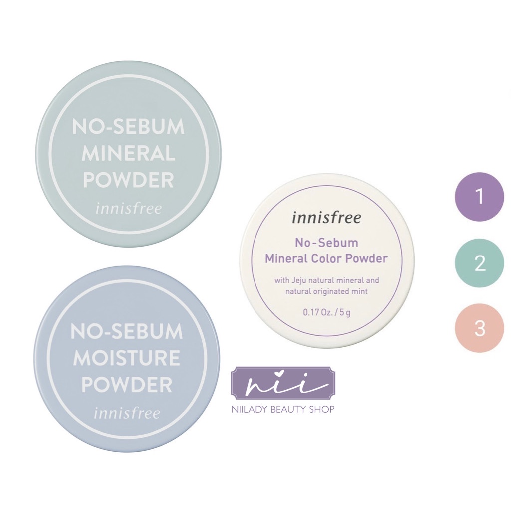 Phấn Phủ Bột Innisfree No-sebum Mineral Powder