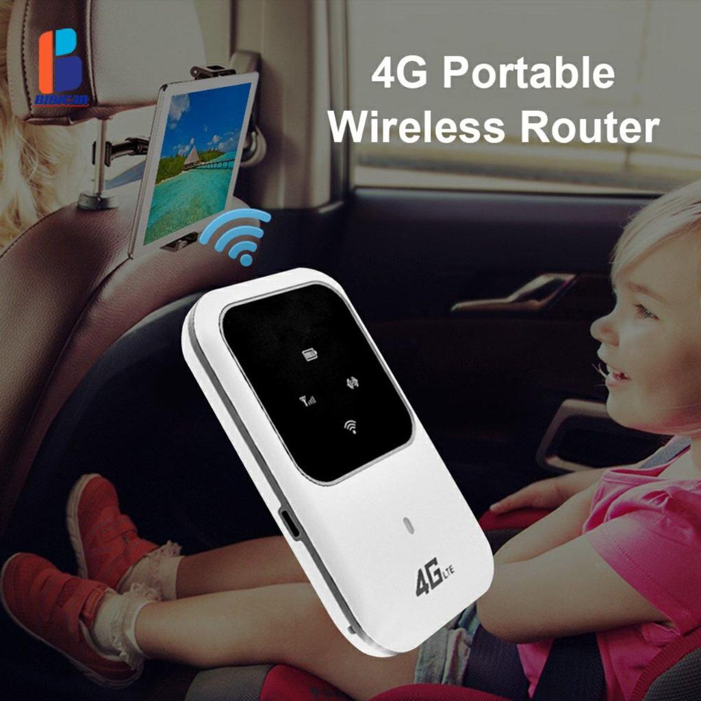 *BIB*4G Wireless Router Mobile Portable Wi-Fi Car Sharing Device With Sim Card Slot