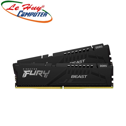 Ram Máy Tính Kingston Fury Beast 32GB (2x16GB) DDR5 5200MHz (KF552C40BBK2-32)