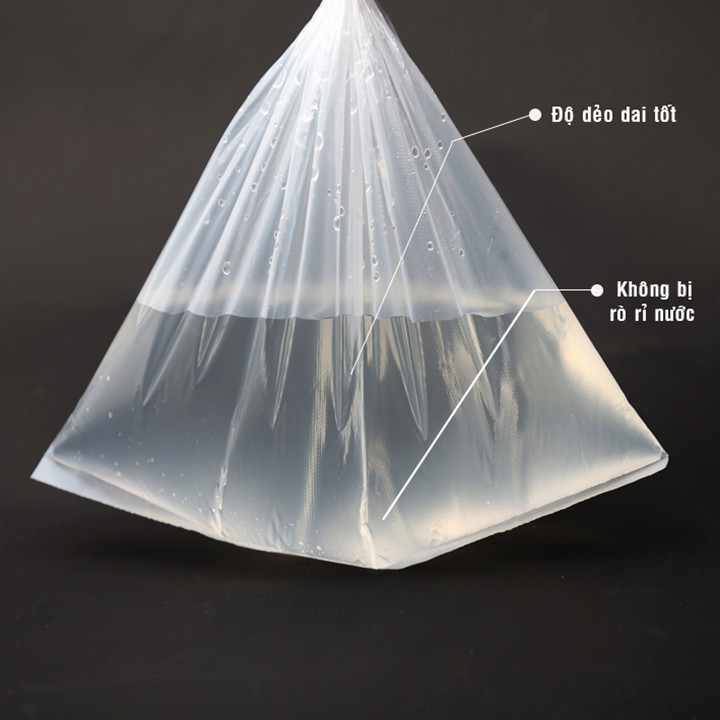 (𝐂𝐔𝐎̣̂𝐍 𝐓𝐎 𝟎.𝟓 𝐊𝐆) Cuộn túi nilon màng HDPE bọc đựng thực phẩm An Lành 0.5 Kg Nhiều Size