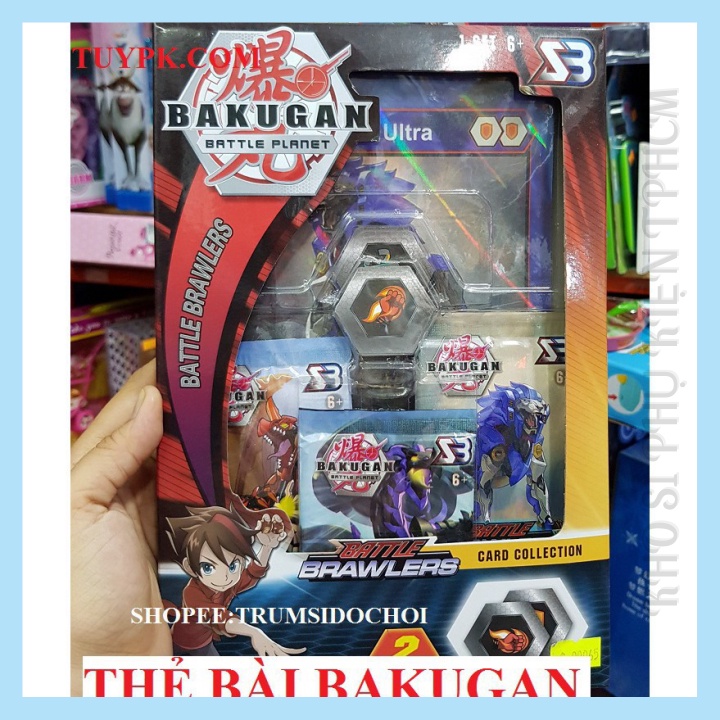 HCM- Bộ thẻ bài đồ chơi Bakugan