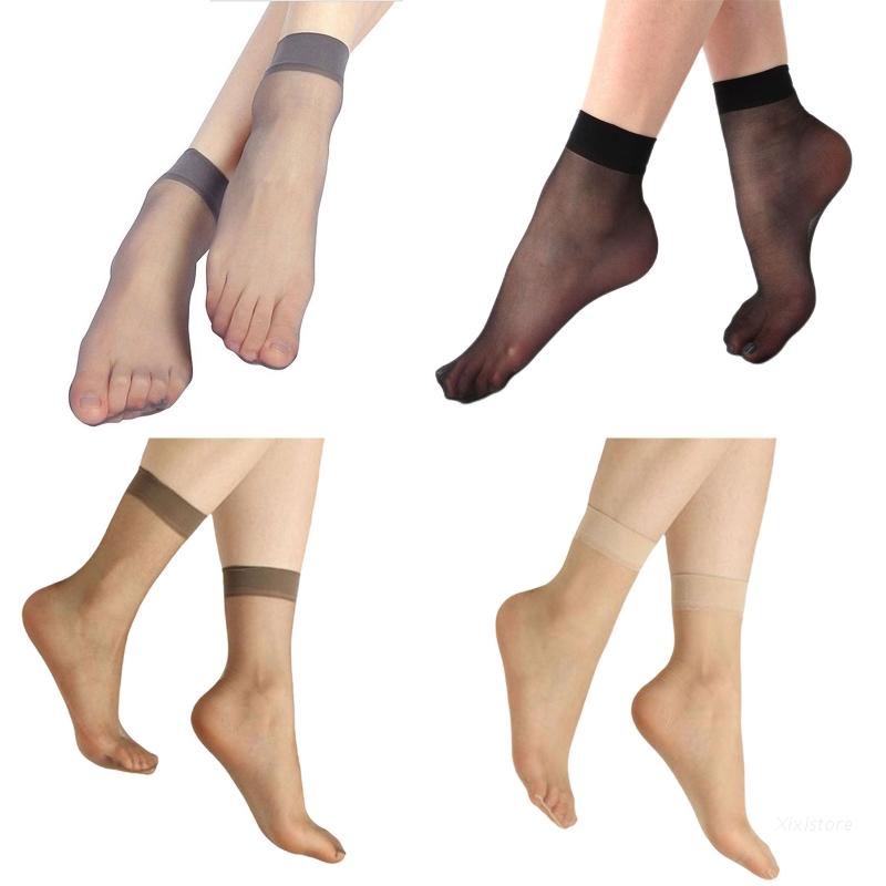 XIXI 1 Đôi Vớ Cổ Thấp Siêu Mỏng Trong Suốt Cho Nữ