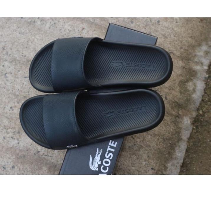 LACOSTE ♂Giày sandal W7r màu đen chính hãng cho nam nữ➽ "...