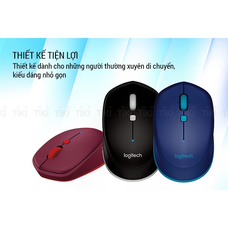 Chuột không dây Bluetooth Logitech M337 Hàng Chính Hãng, BH 12 tháng