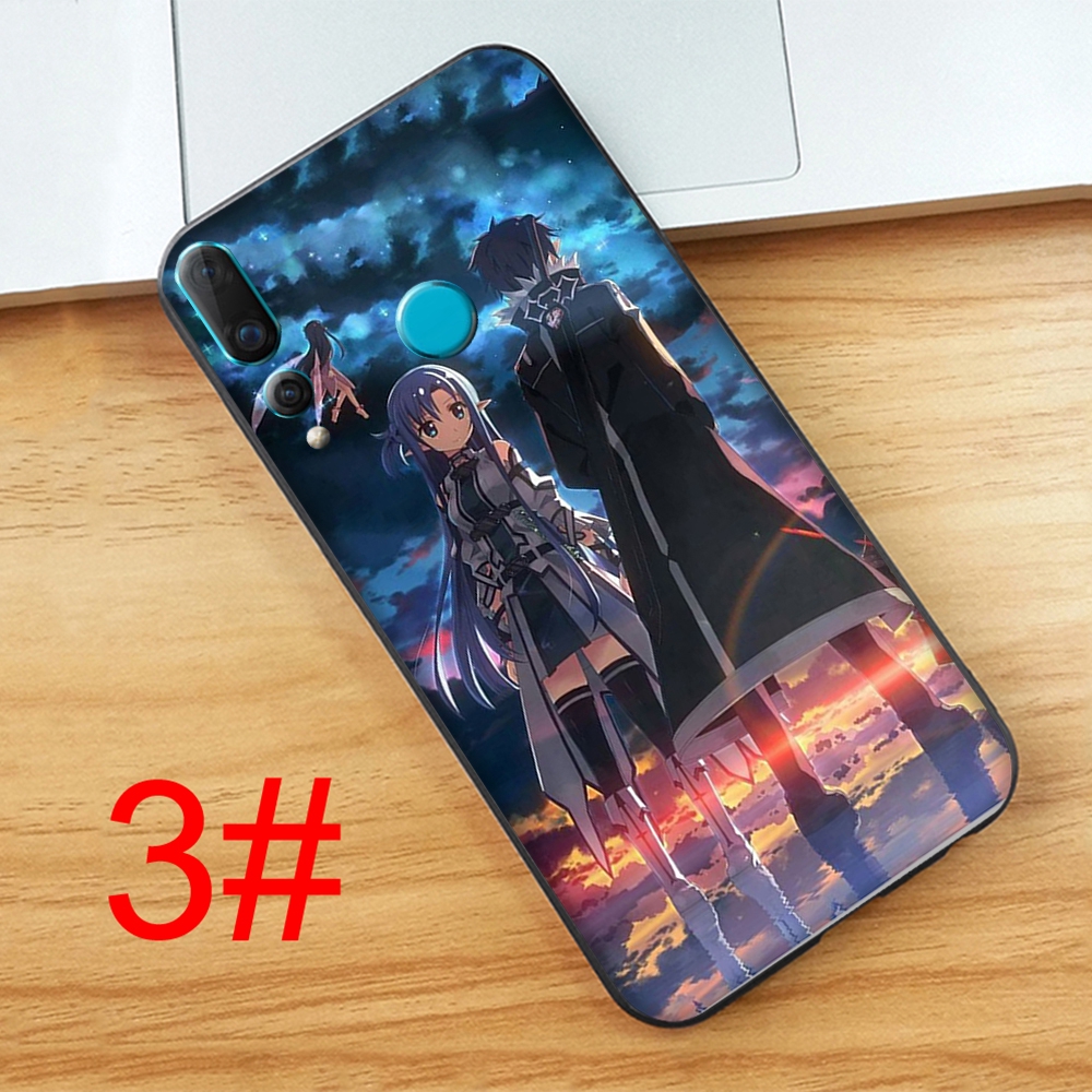 Ốp Điện Thoại Mềm Hình Sword Art Online A-211 Cho Huawei Nova 2i 3i 3 4 Lite 5 Pro 5i 5t 4e