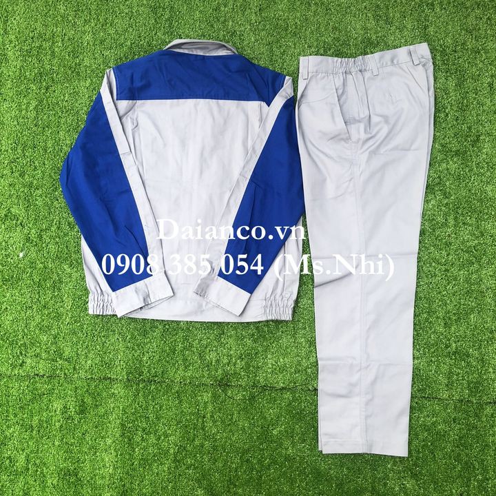 Quàn Áo  Bảo Hộ Lao Động Dành Cho Kỹ Sư Nhà Máy, Vải Siêu Thoáng Mát- Mã PR03