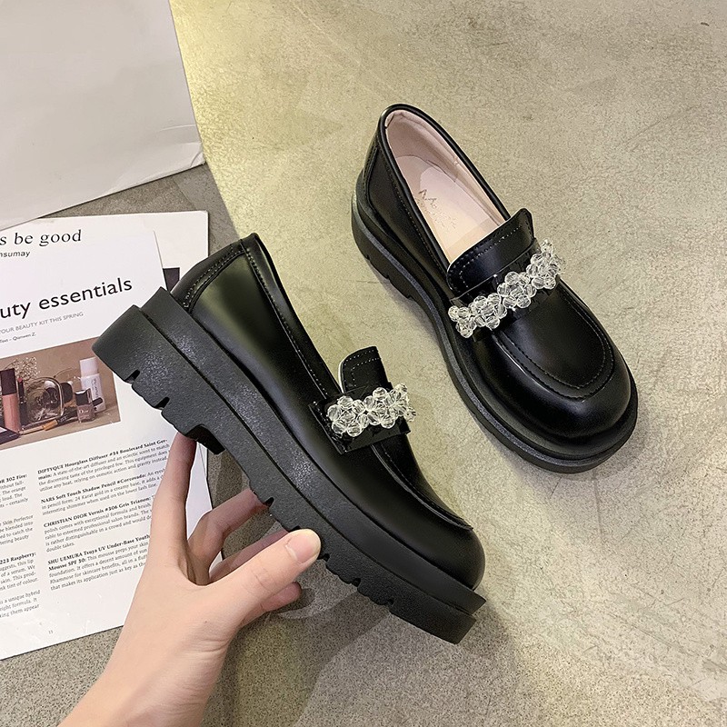 Giày Đế Dày Thời Trang Mùa Xuân Anh Quốc Dành Cho Nữ 2021 | BigBuy360 - bigbuy360.vn