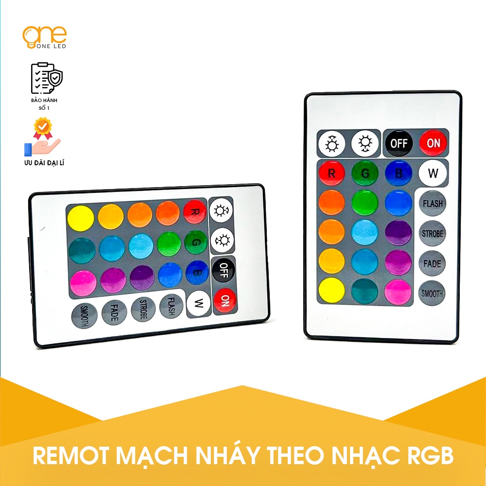 Remote 24 phím - Điều khiển Mạch led RGB